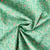 Tissu Batiste de Coton Charlie tapis fleuri sur fond Vert