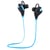 Ecouteurs Bluetooth Sans Fil Stéréo Avec Micro Et Contrôle Vocal Pour Smartphone Bleu YONIS