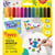 Feutres - Permanent - Tissus - Vêtements - 12 couleurs - Jovi
