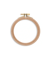 Cadre à broder hêtre Love diamètre 10 cm - Prym Naturel Marron