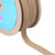 Bobine 20m Galon quatre cordons 15mm beige lin