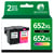 Pack compatible HP 652XL noir et couleur - 123CONSOMMABLES