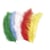 Mélange de plumes duvetées, Colore, 10 - 15 cm, 15 pièces