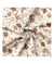 Tissu coton popeline petites fleurs de 145 cm de largeur 0 Ecru vendu par 50 cm