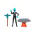 Fortnite - Figurine Emote Series Human Bill & Lil' Saucer