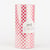 Masking tape MT CASA - Point rouge (dot red) - Largeur 100mm - 10 m x 100mm
