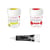 2 colorants alimentaires vert citron-rouge + Stylo glaçage noir