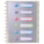 Protège-documents amovibles à anneaux polypropylène Crystal 60 vues - A4 - Cristal - x 4 - Exacompta