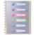 Protège-documents amovibles à anneaux polypropylène Crystal 60 vues - A4 - Cristal - x 4 - Exacompta