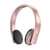 Casque Audio Bluetooth Sans Fil HIFI Basses Puissantes Avec Microphone Noir Rose YONIS