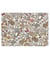 Tissu d'ameublement feuilles lin de 150 cm de largeur lin vendu par 50 cm