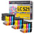 LC521 - Pack 12 cartouches Brother LC-521 compatibles DCP-J1260W MFC-J5340DW - 123CONSOMMABLES
