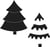 Matrices de découpe sapin - Artemio