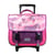 Cartable à roulettes 38 cm Phileas Rose Zèbre - BAGTROTTER