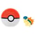 Pokémon - Figurine Clip 'n' Go Héricendre & Poké Ball - Jazwares