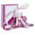 Doudou attache-sucette Cerise le lapin - Doudou et Compagnie