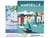 Peinture par Numéro Figured'Art avec Cadre Affiche Vintage Marseille - Activité Manuelle Kit de Loisir Créatif DIY Numéro d'Art Complet - 40x50cm toile tendue sur châssis