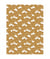 Tissu coton oies de 135 cm de largeur Marron vendu par 50 cm