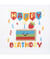 Mini Kit Point de Croix Joyeux Anniversaire - 9,2 x 13 cm - Trimits Multicolore
