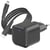 Swissten Chargeur Secteur GaN USB-C PD 20W avec Câble USB-C vers USB-C 1.2m Noir