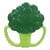 anneau de dentition en silicone - brocoli - INFANTINO