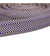 Sangle Double Chevrons 38mm bleu au mètre
