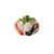 Tomate porte épingles 8cm boîte vintage