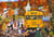 Puzzle 1000 pièces - The School Bus - Bluebird Puzzle