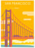Affiche San Francisco | A3 : 29,7x42cm