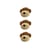 3 boutons fantaisies scrapbooking décoration couture SINGE
