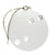 Boule de Noël chien personnalisable bois blanc
