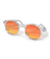 Lunettes de soleil orange pour Amigurumi / Poupée - 8,5 x 2,5 cm - Circulo Orange