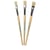 Lot De 3 Pinceaux Brosses  - N°8 - N°10 - N°12 - Ulmann