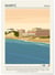 Affiche ville Biarritz Vintage | A3 : 29,7x42cm