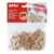 SACH 45 MINI PINCES BOIS 25X3MM NATUREL