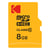 KODAK Carte Micro SDHC 8 Go Classe 10 + Adaptateur – Transfert Rapide, Stockage Compact pour Smartphones, Tablettes, Caméras et GPS