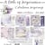 6 papiers scrapbooking 30 x30 cm Craft O' Clock A LITTLE INSPIRATION