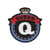 Lot de 3 écussons thermocollants badge royal Q Queen 5cm