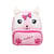 Sac à dos gouter 26 cm maternelle Kids Rose Chiot BAGTROTTER