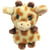 Peluche Girafe - Kontiki - Polyester 100 % recyclé - 10 cm