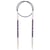 Prym Aiguilles à tricoter circulaires 40 cm 4.00 mm Aiguilles à tricoter circulaires Design ergonomique, longueur 4 mm x 40 cm, matière synthétique haute performance