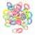 MégaCréa DIY - Perles chaînons pastel 1,6 x 2,2 cm 36 pièces