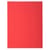 Paquet 100 chemises SUPER 210 - 24x32cm - Rouge - x 5 - Exacompta