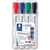 4 marqueurs - Effaçable - Ardoise - Tableau blanc - Pointe ogive - Staedtler