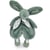 Doudou lapin vert sauge 29 cm - Doudou et Compagnie