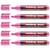 Lot de 5 marqueurs permanents pointe ronde 1,5-3 mm - EDDING - Rose - 300