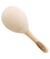 Maracas en bois de lotus 13 X 5cm - Com'1 Idée Beige Marron