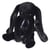 Peluche Lapin Méloé noir 37 cm