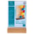Porte-visuel avec socle en bois vertical A6 - Cristal - x 10 - Exacompta