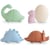 Lot de 4 jouets de bain Mushie